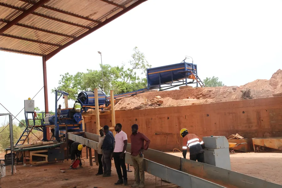 Gravity processing plant supporting the Massala Small Mine Project